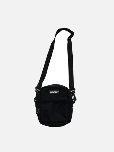 LOGO POUCH BAG-BLACK