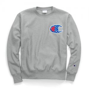 (GF70) 리버스위브 서블리메이티드 C로고 맨투맨 OXFORD GREY