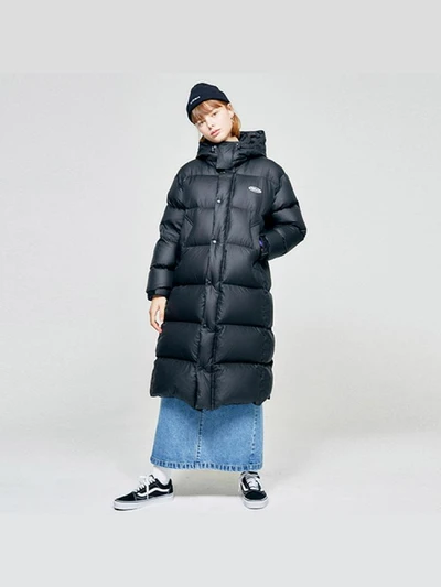 CIRCLE DOWN LONG PADDING HA [BLACK]