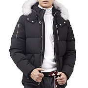 (국내배송) (MK2228M3Q_290) 2018 쓰리쿼터 남자패딩 MENS 3Q JACKET-BLACK (wht fur)