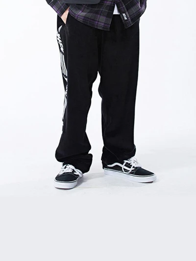 NSTK VELOURS PANTS BLACK