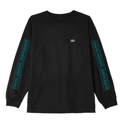 (164901859) UNDERSTANDING LONG SLEEVE TEE-BLK