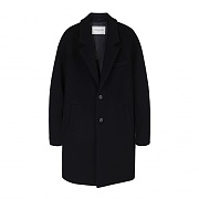 JOHANSSON OVERSIZED COAT-BLACK