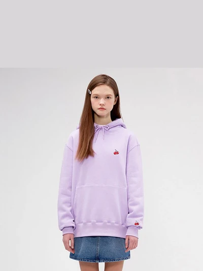 SMALL CHERRY HOODIE IS [PURPLE]