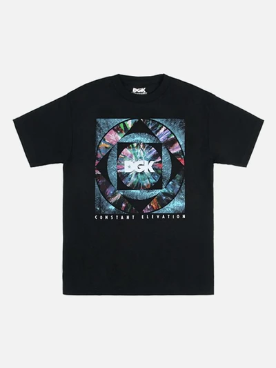 [DGK] CONSTANT ELEVATION TEE-BLK