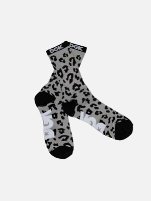 [DGK] FASTLIFE CREW SOCKS-GRY/BLK