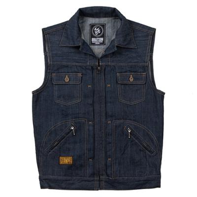 DENIM VEST_INDIGO