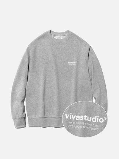 [ISVT20] LOCATION LOGO CREWNECK IS [MELANGE]