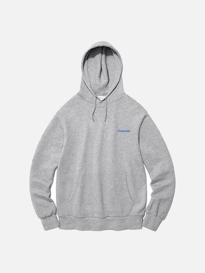 [ISVT31] OUTLINE LOGO HOODIE IS [MELANGE]
