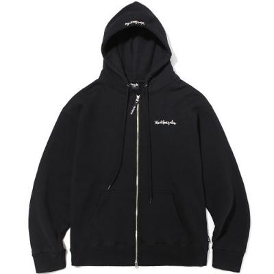 (HD12) MARK GONZALES HOODIE ZIP UP BLACK