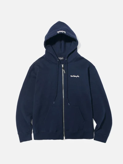 (HD12) MARK GONZALES HOODIE ZIP UP NAVY