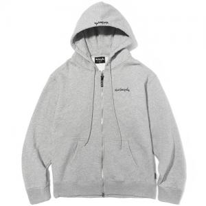 (HD12) MARK GONZALES HOODIE ZIP UP GRAY