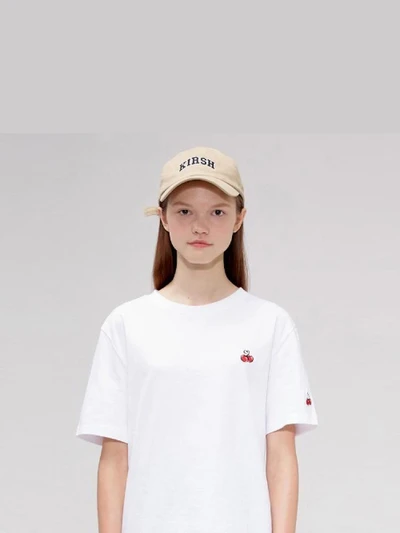 HEART CHERRY T-SHIRTS IS [WHITE]