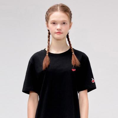 HEART CHERRY T-SHIRTS IS [BLACK]