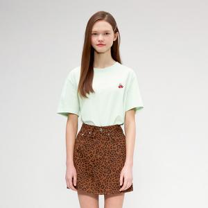 HEART CHERRY T-SHIRTS IS [GREEN]