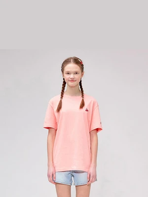 HEART CHERRY T-SHIRTS IS [PINK]