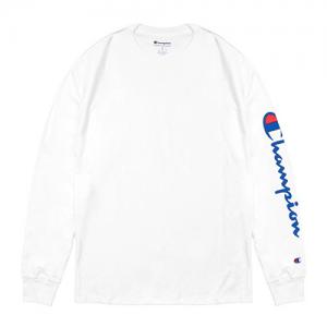 (GT78H) 팔로고 스크립트 클래식 긴팔티 WHITE