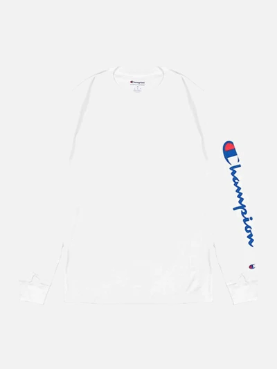 (GT78H) 팔로고 스크립트 클래식 긴팔티 WHITE