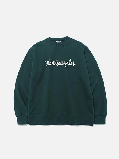 (CR05) M/G LOGO CREWNECK GREEN