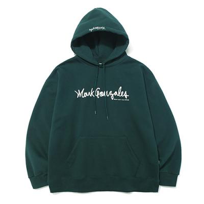(HD11) MARK GONZALES HOODIE GREEN