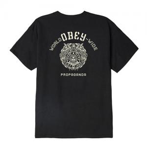 (163081890) OBEY GLOBAL LEGION TEE-BLK
