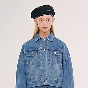 TRUCKER JACKET IS [BLUE]