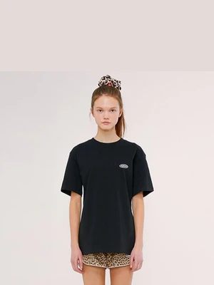 CIRCLE LOGO T-SHIRTS IS [BLACK]
