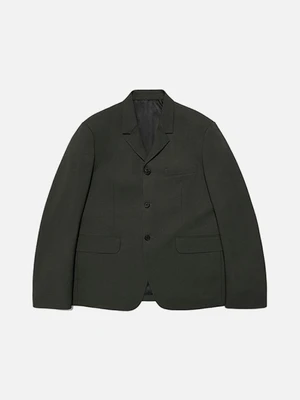 [ISVJ20] BLAZER JACKET IS [KHAKI]