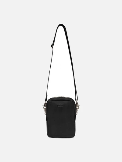 [ISVA04] LEATHER MINI BAG IS [BLACK]