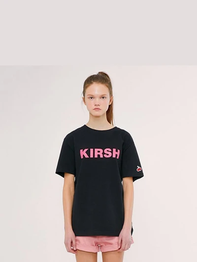 KIRSH LOGO T-SHIRTS IS [BLACK]