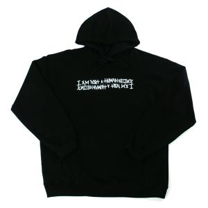 BASIC LOGO HOODIE-BLACK
