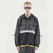 UTILITY POCKET ANORAK CHARCOAL