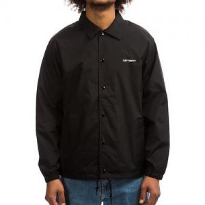 (I026317) CARHARTT SCRIPT COACH JACKET-BLACK/WAX