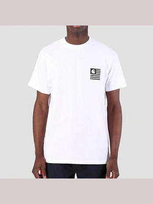 (I026409) STATE PATCH T-SHIRT-WHITE