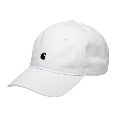 (I023750) MADISON LOGO CAP-WHITE/DARK NAVY