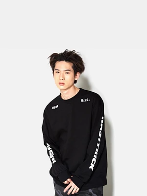 NMS N-SOLID LONGSLEEVE TEE BLACK