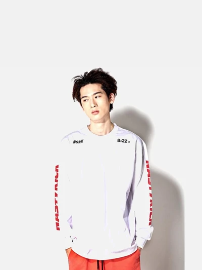 NMS N-SOLID LONGSLEEVE TEE WHITE