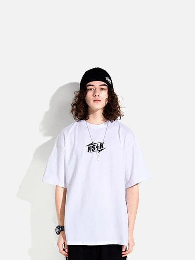LT LOGO ESNTL TEE WHITE