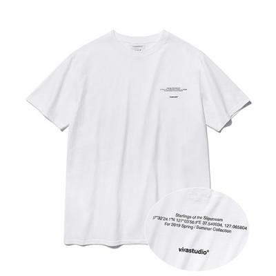 [ISVT02] NEW LOCATION SHORT SLEEVE IS [WHITE]