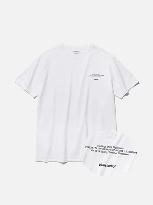 [ISVT02] NEW LOCATION SHORT SLEEVE IS [WHITE]