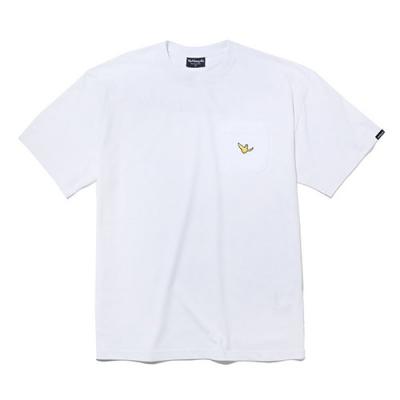 (ST04) ANGEL POCKET T-SHIRTS-WHITE