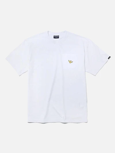 (ST04) ANGEL POCKET T-SHIRTS-WHITE