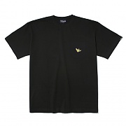 (ST04) ANGEL POCKET T-SHIRTS-BLACK