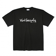 (ST03) M/G SIGN LOGO T-SHIRTS-BLACK
