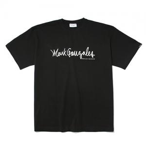 (ST03) M/G SIGN LOGO T-SHIRTS-BLACK