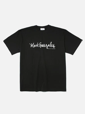 (ST03) M/G SIGN LOGO T-SHIRTS-BLACK