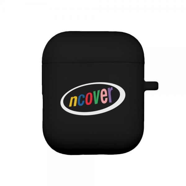 Ellipse color logo-black(airpod case)