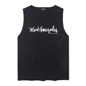 (SL01) M/G SLEEVELESS TOP-BLACK