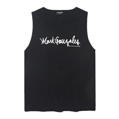 (SL01) M/G SLEEVELESS TOP-BLACK