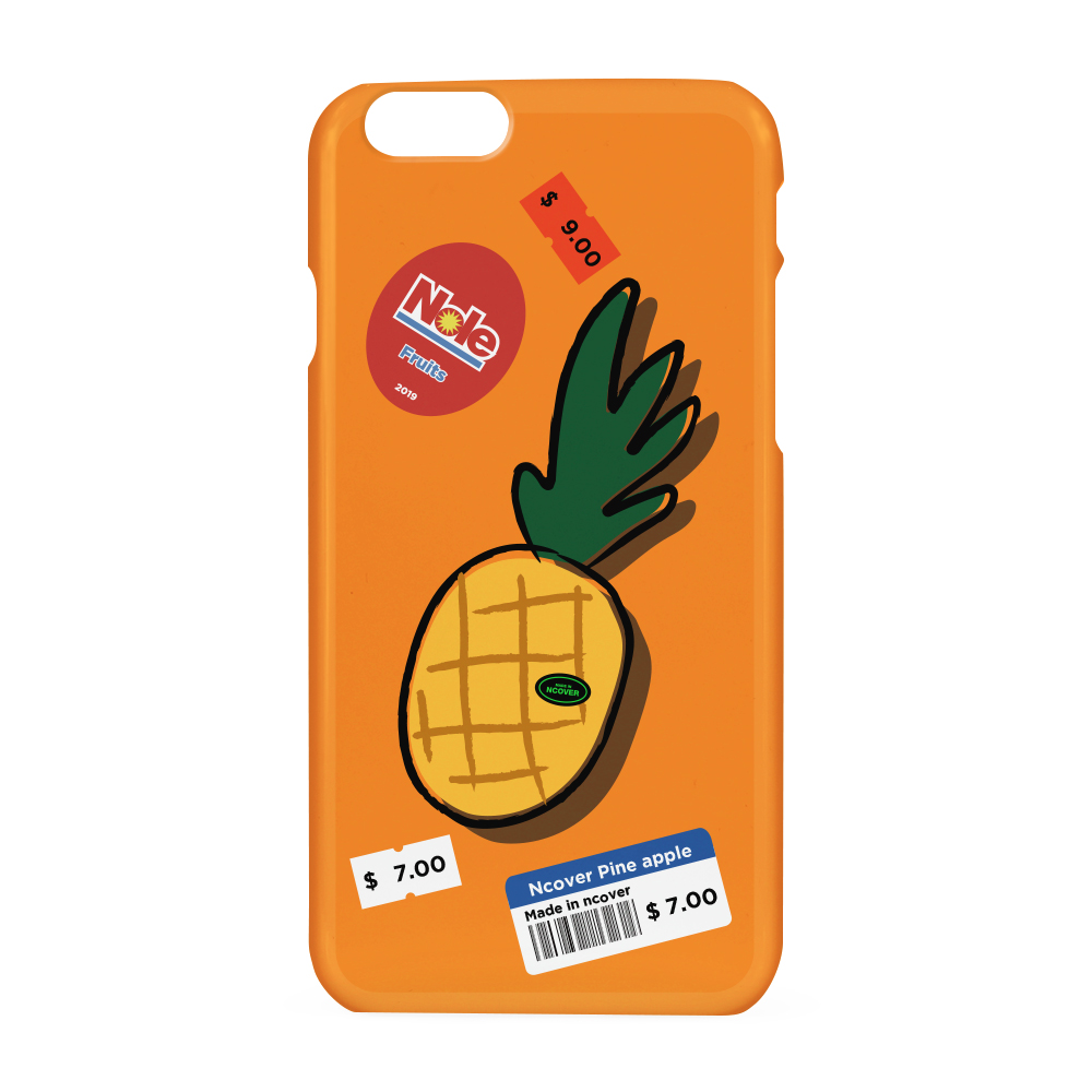Pineapple sticker case